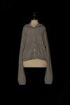 Mutedance 24 Autumn and Winter Hooded Cashmere Sweater MD-MD24FW133-GRAY MD24FW133 MD24FW134